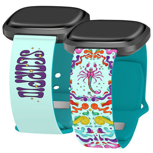 Zodiac Collection HD Fitbit Versa 3 & Sense 1 Watch Band - Wear with style