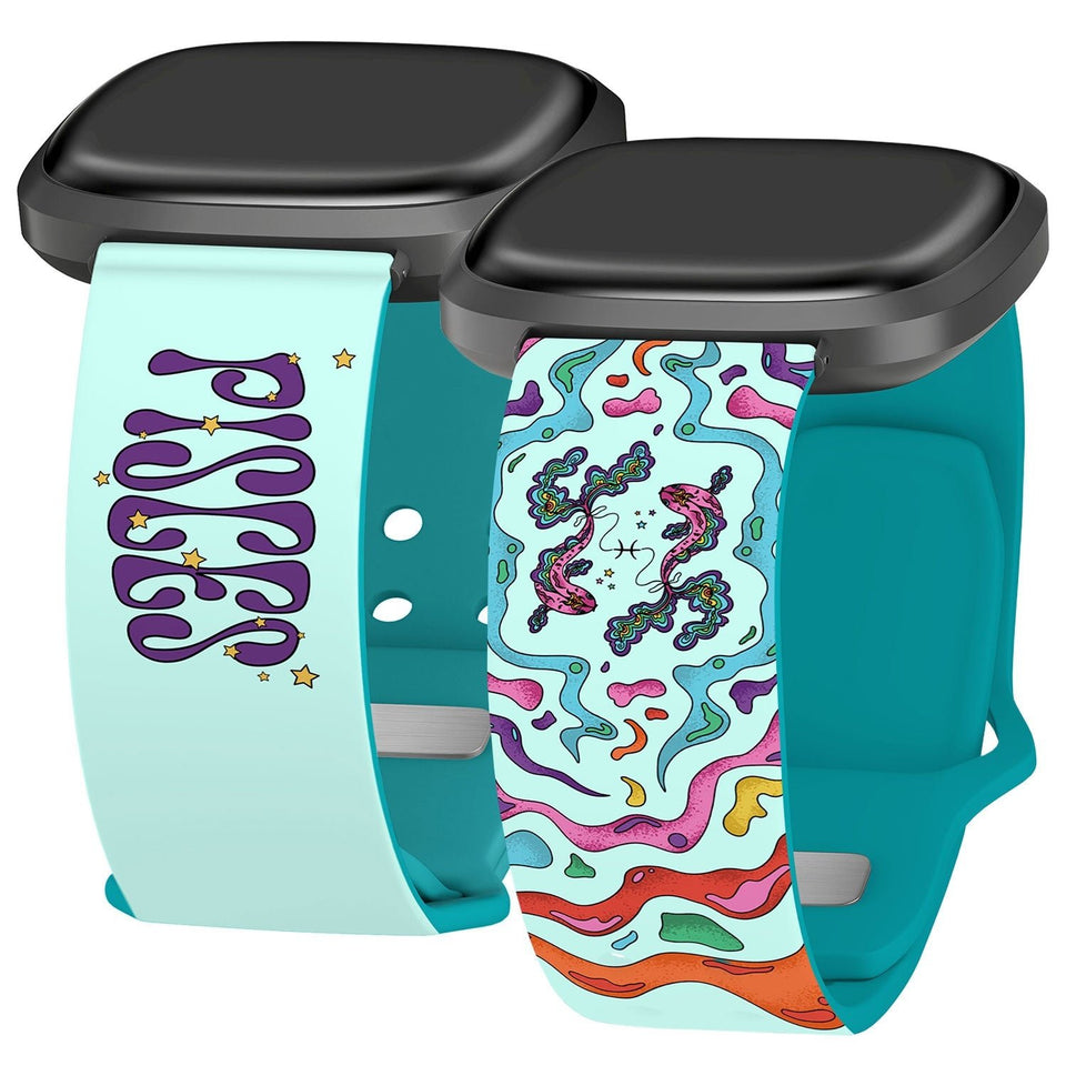 Zodiac Collection HD Fitbit Versa 3 & Sense 1 Watch Band - Wear with style