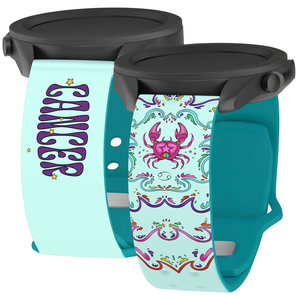 Zodiac Collection HD Watchband for Samsung, Garmin, Fossil, and More - Wear with style