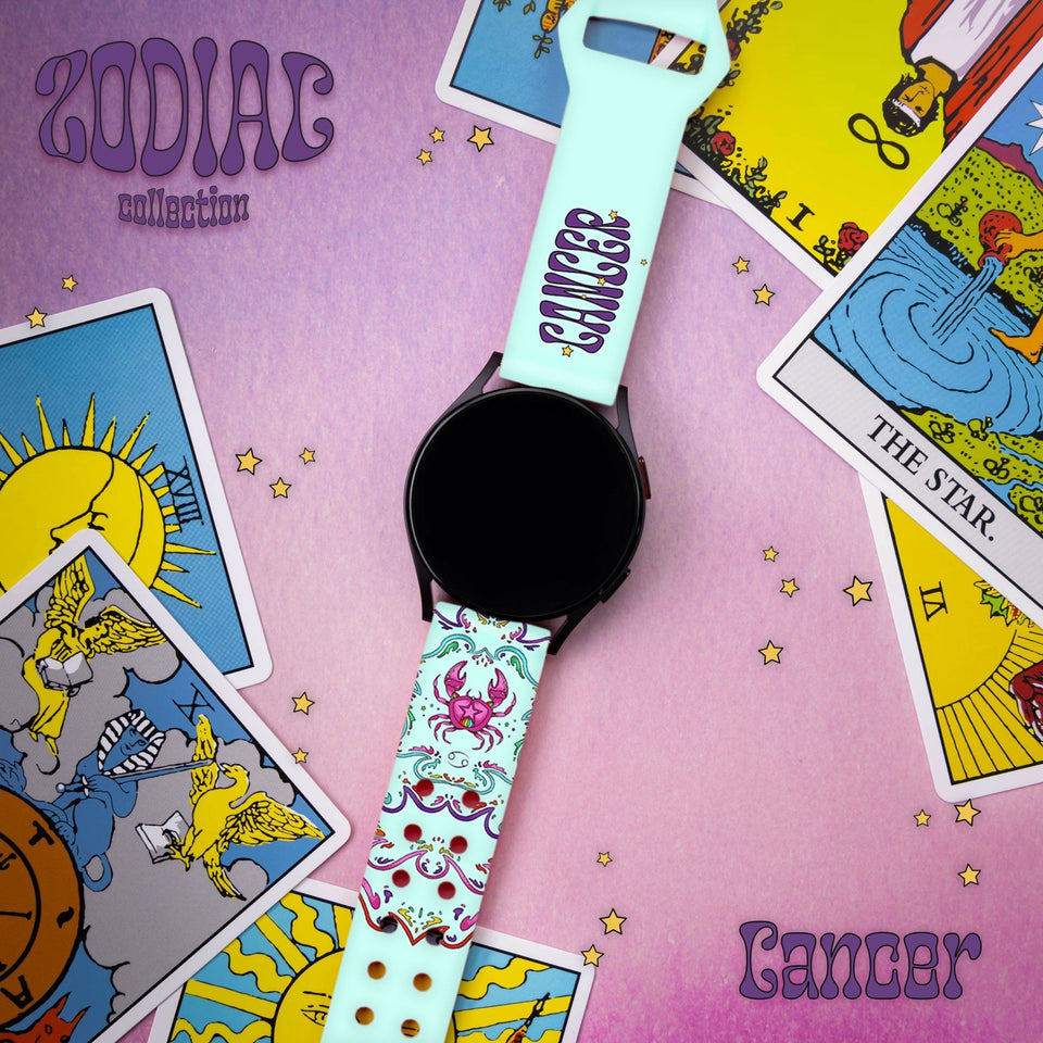 Zodiac Collection HD Watchband for Samsung, Garmin, Fossil, and More - Wear with style
