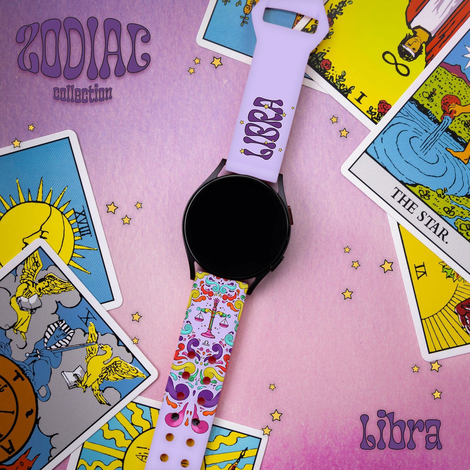 Zodiac Collection HD Watchband for Samsung, Garmin, Fossil, and More - Wear with style