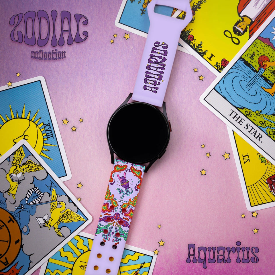 Zodiac Collection HD Watchband for Samsung, Garmin, Fossil, and More - Wear with style