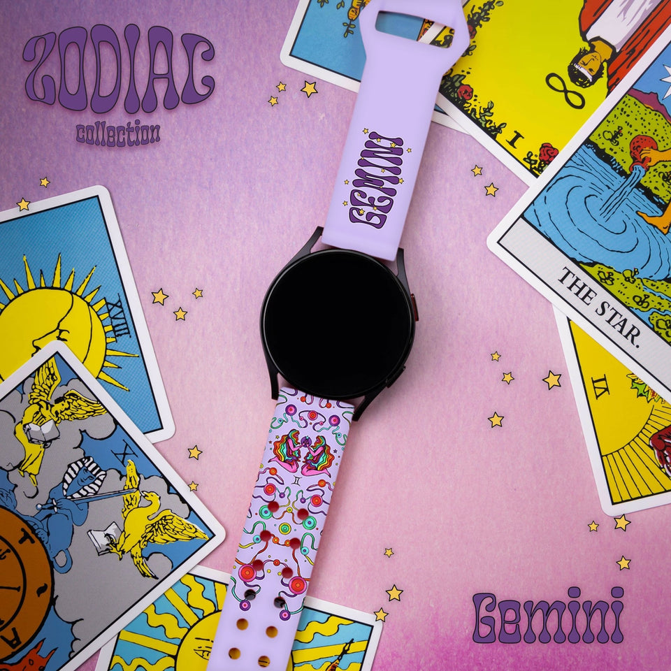 Zodiac Collection HD Watchband for Samsung, Garmin, Fossil, and More - Wear with style